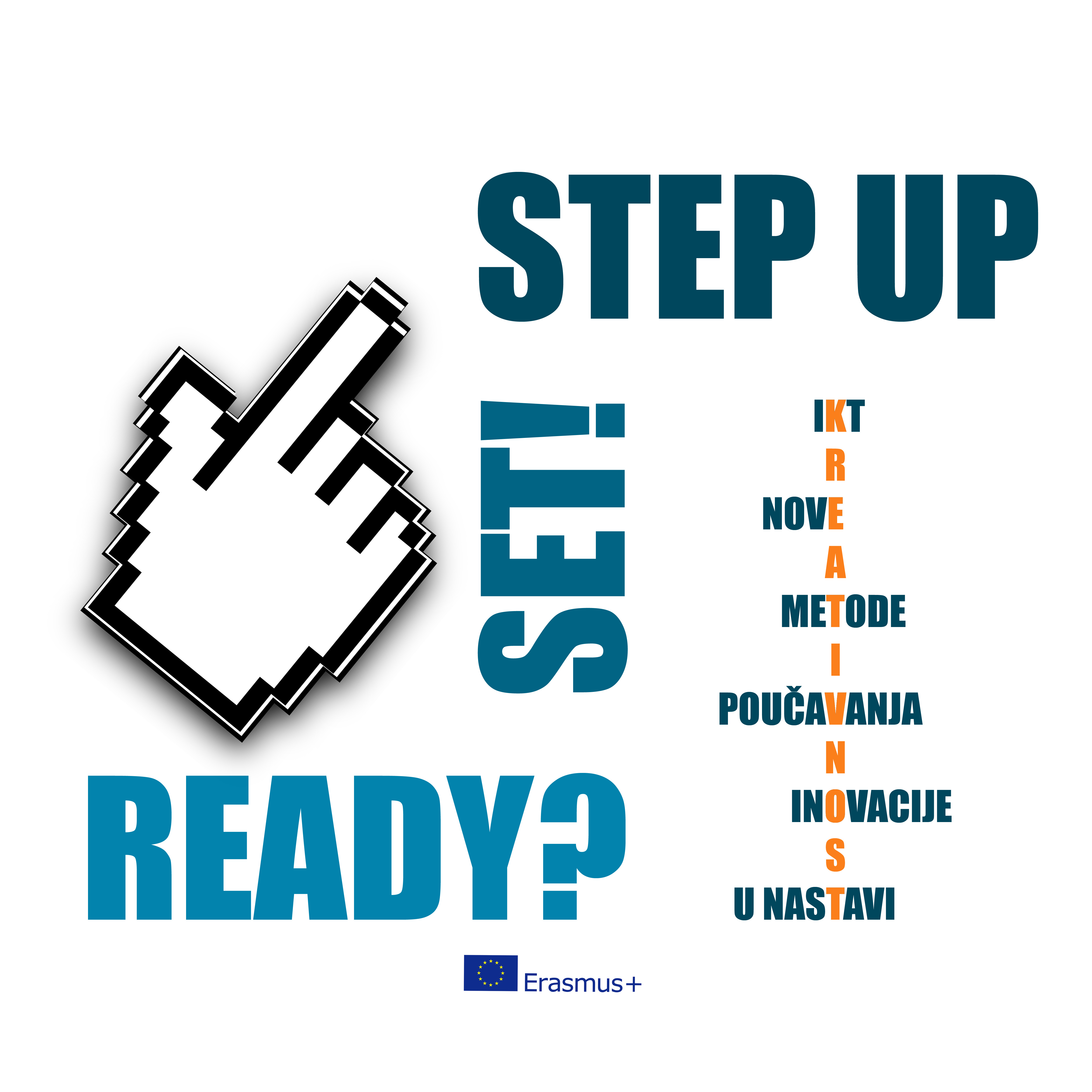 logo projekta Ready - Set - Step Up!