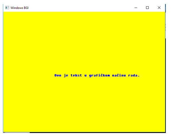 Crtanje u C/C++