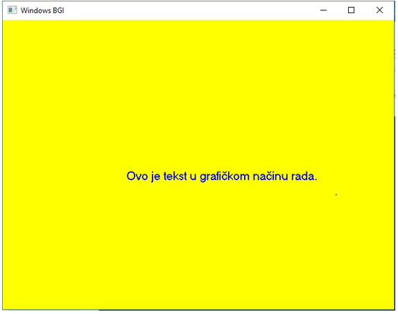 Crtanje u C/C++